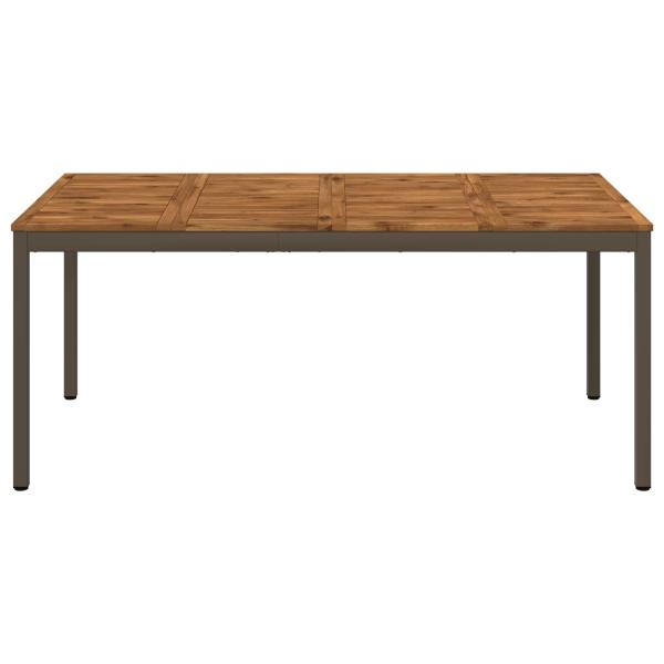 Gartentisch Natur und Kaffee 180 x 88,5 x 75 cm
