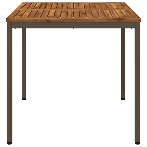 Gartentisch Natur und Kaffee 80 x 80,5 x 75 cm