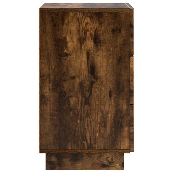 Nachttisch Räuchereiche 33,5 x 34,5 x 60 cm Holzwerkstoff