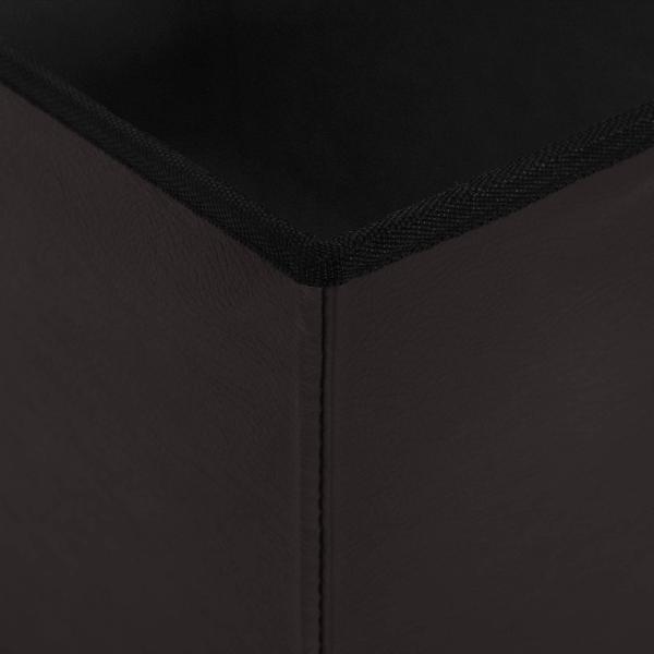 Klappbare Aufbewahrungsbank Braun 180 kg 80 L 77 x 38 x 38 cm