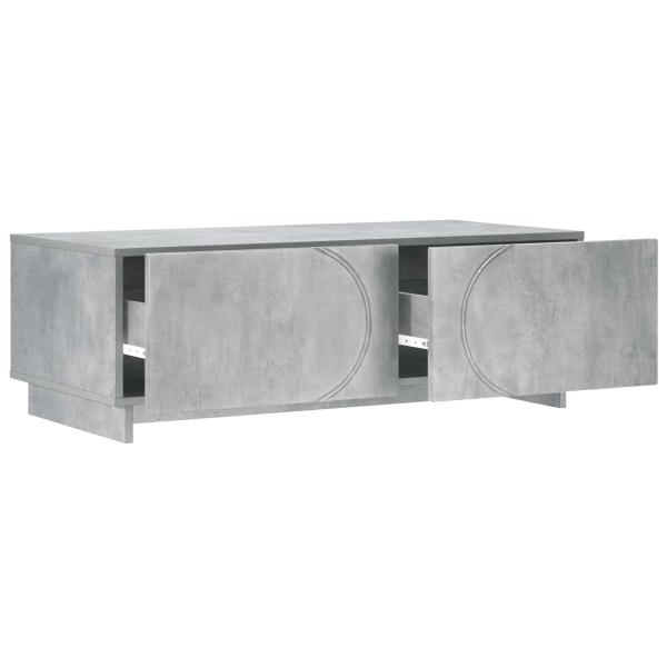 Couchtisch Betongrau 102 x 50,5 x 35 cm Holzwerkstoff