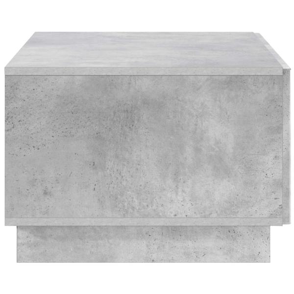 Couchtisch Betongrau 102 x 50,5 x 35 cm Holzwerkstoff