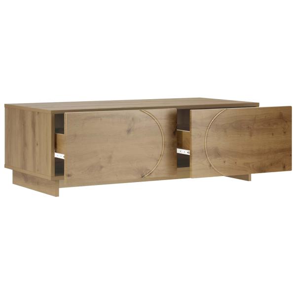 Couchtisch Artisan-Eiche 102 x 50,5 x 35 cm Holzwerkstoff