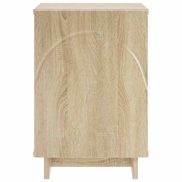 Nachttisch 2 stk. Sonoma-Eiche 33,5 x 34,5 x 50 cm