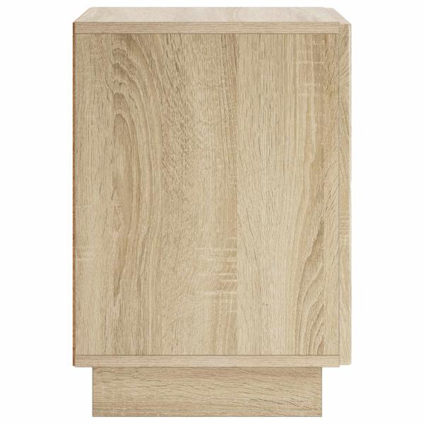 Nachttisch 2 stk. Sonoma-Eiche 33,5 x 34,5 x 50 cm