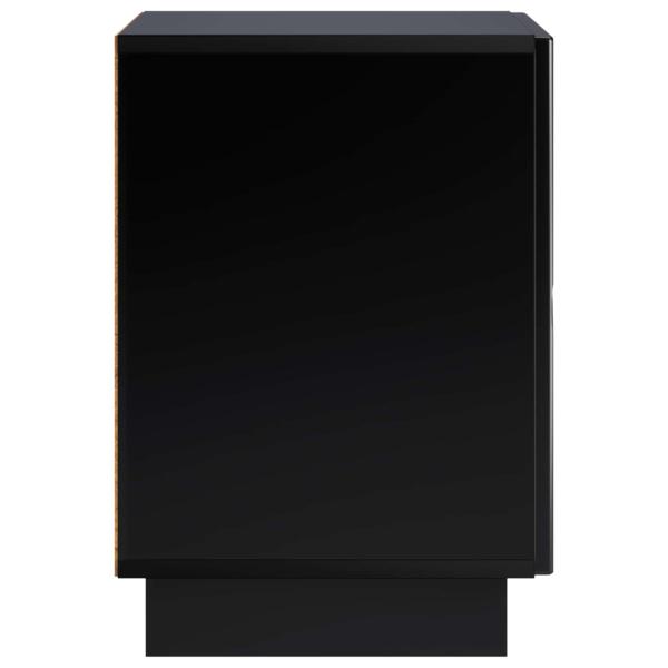Nachttisch 2 stk. Schwarz 33,5 x 34,5 x 50 cm Holzwerkstoff