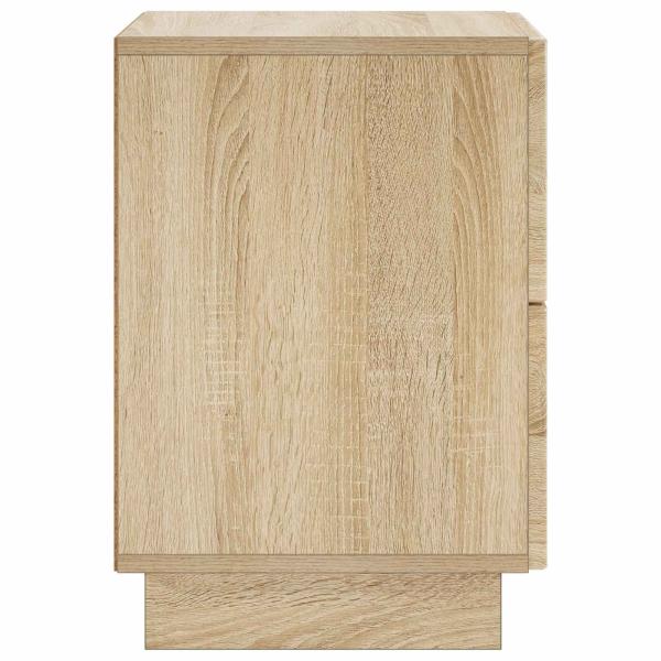 Nachttisch Sonoma-Eiche 33,5 x 34,5 x 50 cm Holzwerkstoff