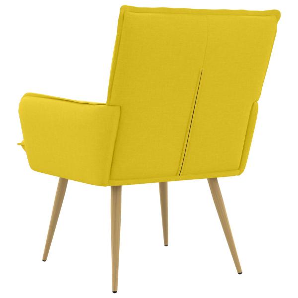 Sessel Helles Gelb Stoff