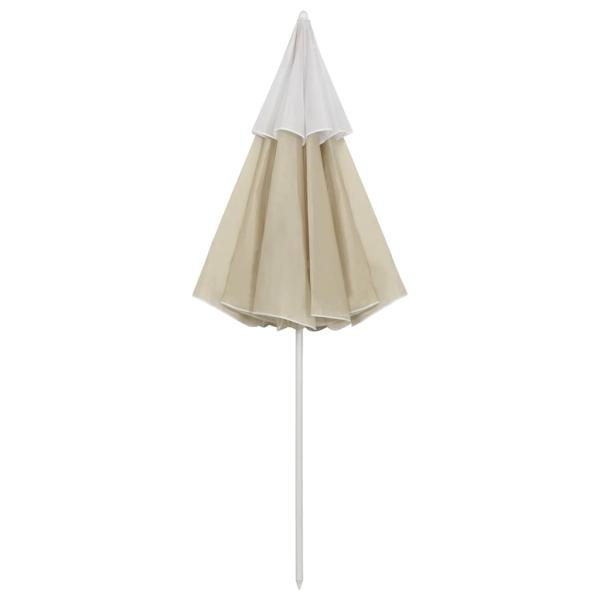 Strandschirm Sandgelb 300 cm