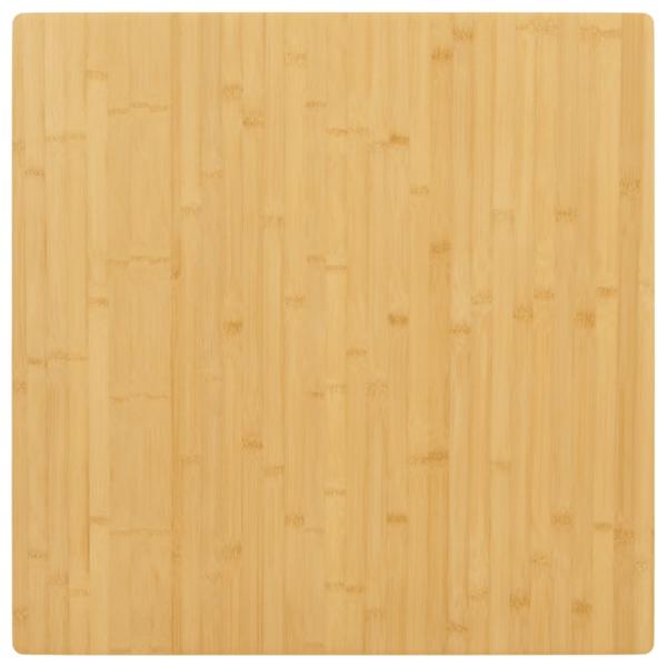 ARDEBO.de - Tischplatte 90x90x2,5 cm Bambus