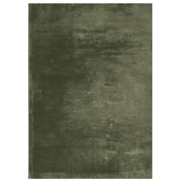 Rug HUARTE Green 120 x 170 cm 100% Polyester Flach