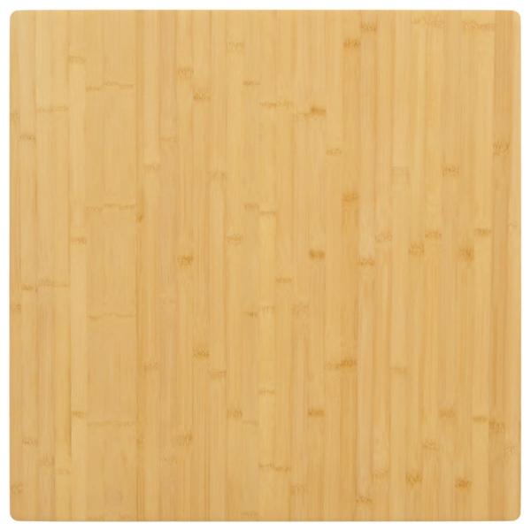 ARDEBO.de - Tischplatte 90x90x1,5 cm Bambus