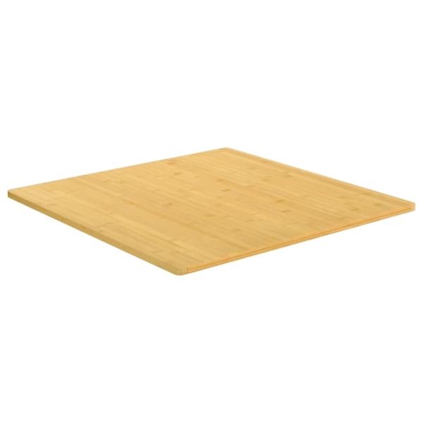 Tischplatte 90x90x1,5 cm Bambus