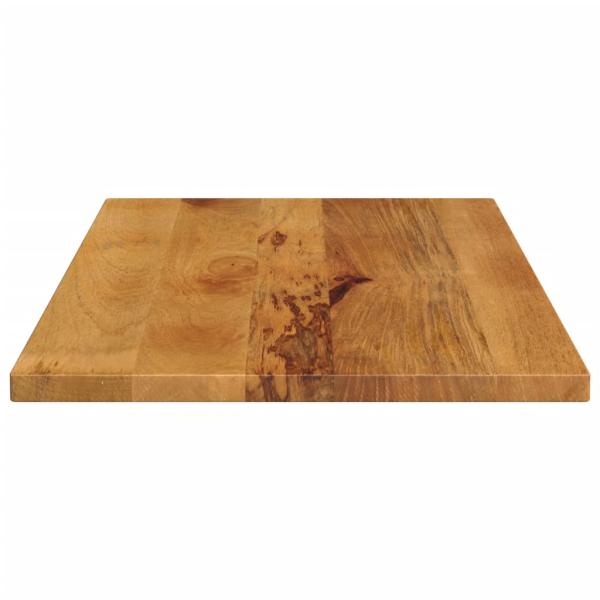 Tischplatte 80x50x3,8 cm Rechteckig Massivholz Mango
