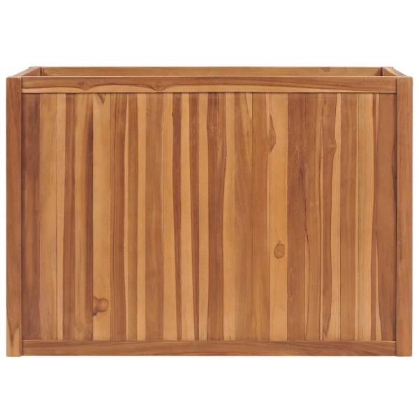 Hochbeet 100x50x70 cm Massivholz Teak