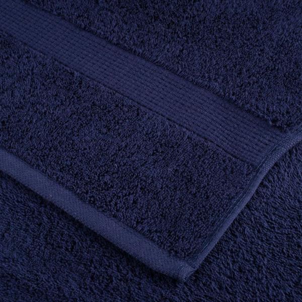 Premium Handtücher SOLUND 2 Stk. Marineblau 100x200 cm 600 g/m²