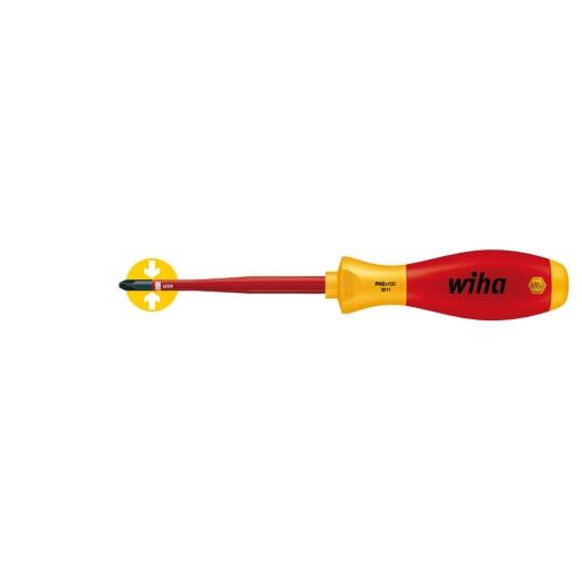 WIHA slim-Kreuzschlitz-Schraubendreher Phillips PH 2 x 100 mm b