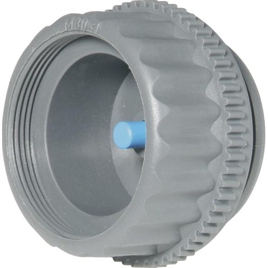 JÄGER OPUS Ventiladapter (VA) für thermischen Stellantrieb VA 04H, M30x1,0 grau (5 KTM)