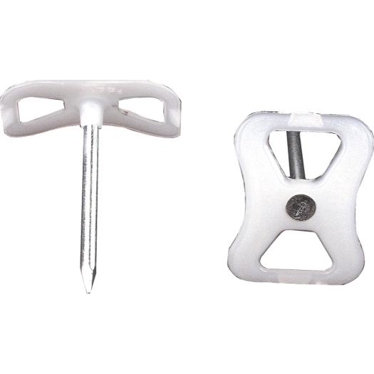 JÄGER Nagelscheibe NAGEL-FIX" 3,5x50 mm 34x25x6 mm" (100 KTM)