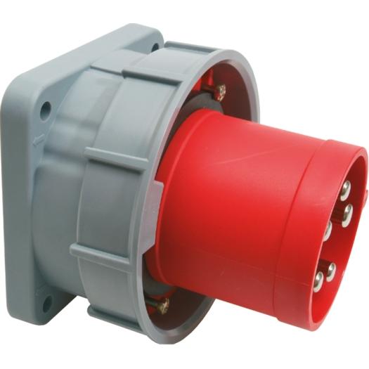 ARDEBO.de - CEE-Anbaugerätestecker gerade IP 67, 5-polig, 400 V, 6 h 63 A*