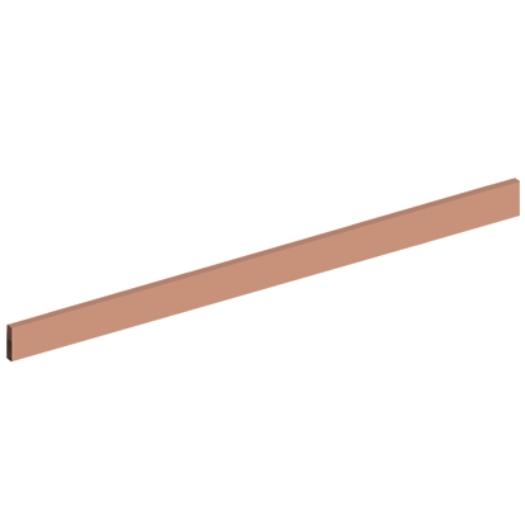 ARDEBO.de - ZX2049 CU-Schiene 12x5mm, L:954mm