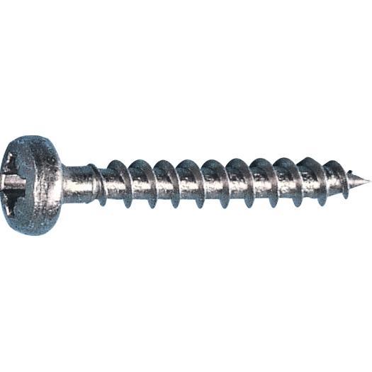 ARDEBO.de - Pan-Head Halbrundkopf mit Kreuzschlitz (Pozidriv) 4,0x50 mm