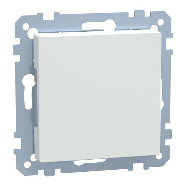 ARDEBO.de - Blindabdeckung, polarweiß glänzend, System M
