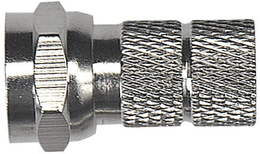 AXING F-Stecker mit Schraubanschluss CFS 1 für Kabel-Ø 6,5 mm (10 KTM)