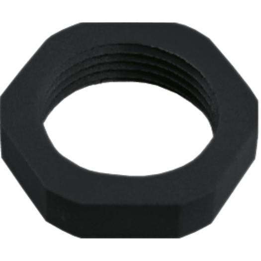 ARDEBO.de - Metrische Gegenmutter - schwarz M 20x1,5
