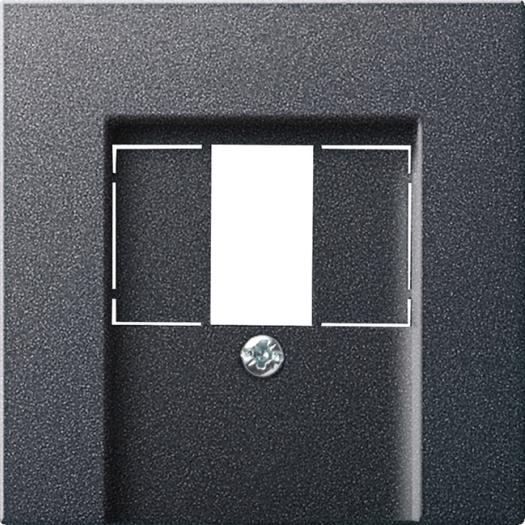 GIRA Abd. TAE USB System 55 Anthrazit