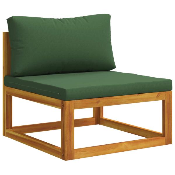 Sofa-Set 4 stk. Natur Massivholz Akazie
