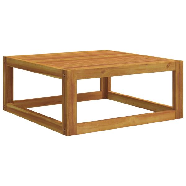 Sofa-Set 4 stk. Natur Massivholz Akazie