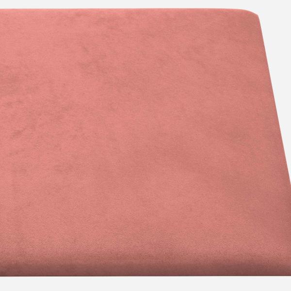 Wandkopfteilen 12 stk. Rosa Samt