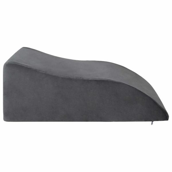 Beinkissen 68 x 41 x 24 cm PU-Schaum Grau