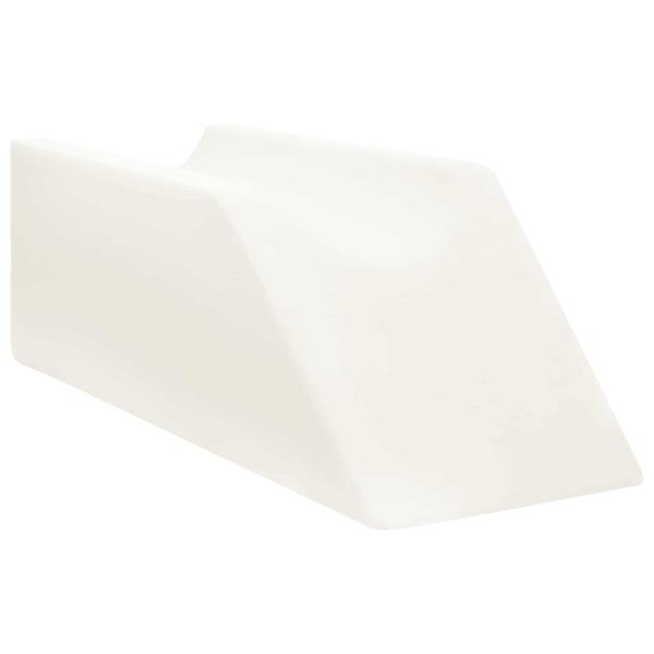 Beinkissen 68 x 25 x 21,5 cm Fest PU-Schaum Grau
