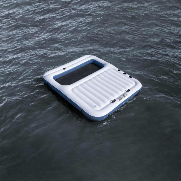 Bestway Hydro-Force Schwimmende Insel 2 stk. PVC Weiß und Blau
