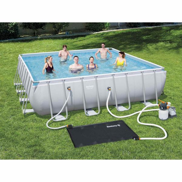 ARDEBO.de - Bestway Solar-Poolheizmatt Schwarz 110 x 171 cm PVC