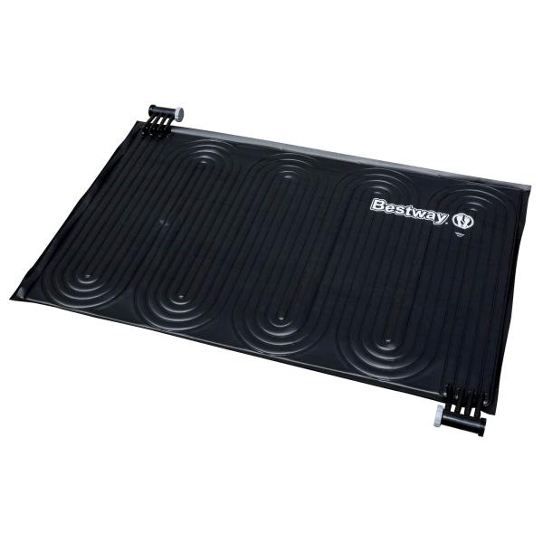 Bestway Solar-Poolheizmatt Schwarz 110 x 171 cm PVC