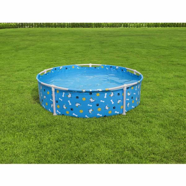 ARDEBO.de - Bestway Schwimmbecken für Haustiere über dem Boden 122 x 30,5 cm Rund
