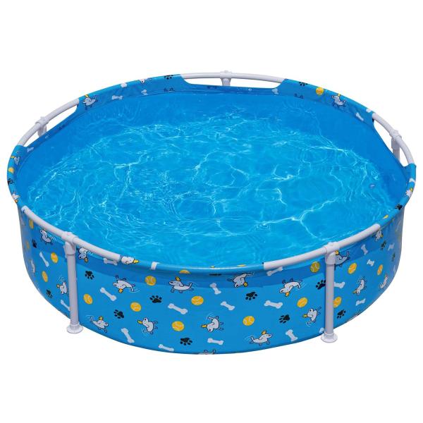 Bestway Schwimmbecken für Haustiere über dem Boden 122 x 30,5 cm Rund