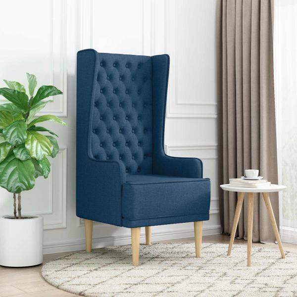 ARDEBO.de - Hochlehner Blau Stoff