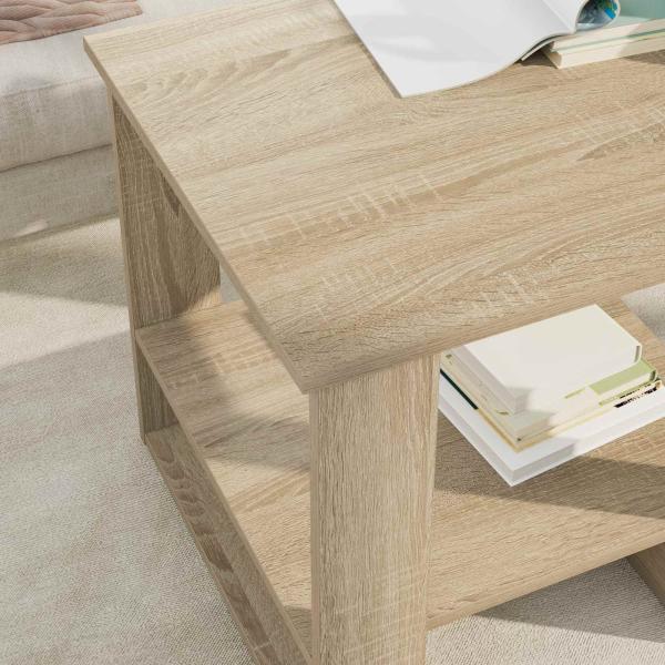 Couchtisch Sonoma-Eiche 51 x 50 x 50 cm Holzwerkstoff