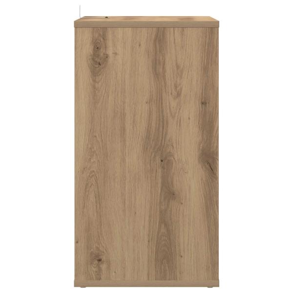 Schallplattenschrank Artisan-Eiche 38 x 33 x 61 cm