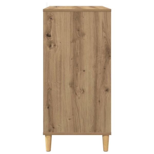 Plattenspieler Stand Artisan-Eiche 71 x 39,5 x 83 cm