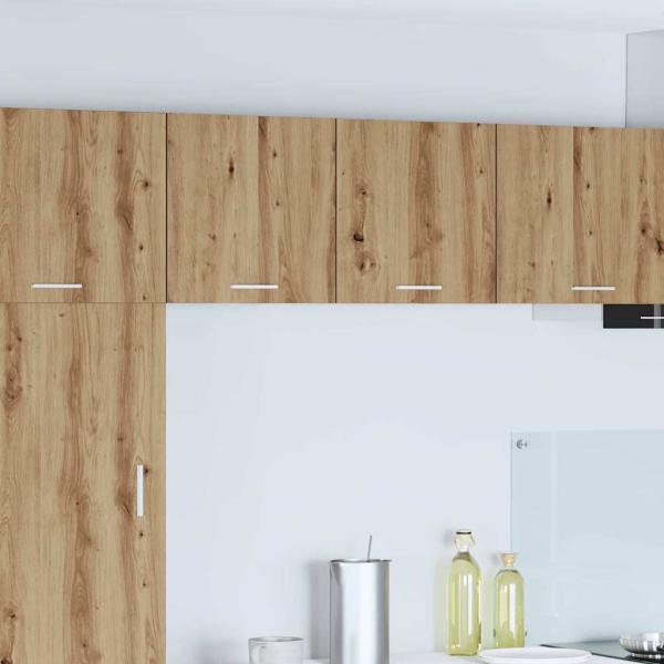ARDEBO.de - H?ngeschrank Artisan-Eiche und Wei? 40 x 31 x 40 cm