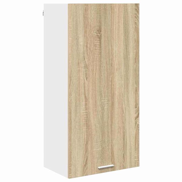 H?ngeschrank Sonoma-Eiche und Wei? 50 x 31 x 100 cm
