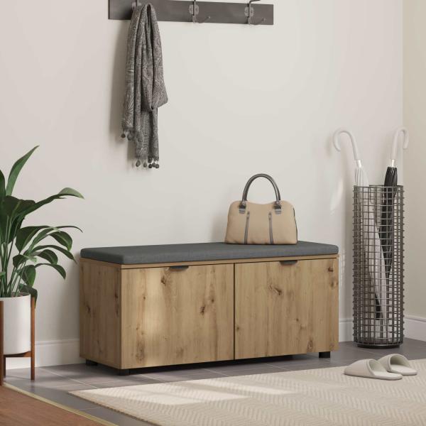 ARDEBO.de - Flurbank Artisan-Eiche 100 x 38 x 46 cm