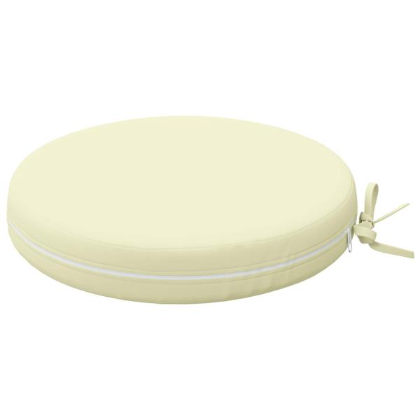 4-teilige Sitzkissen SOEST 4 stk. 100 % Polyester Creme