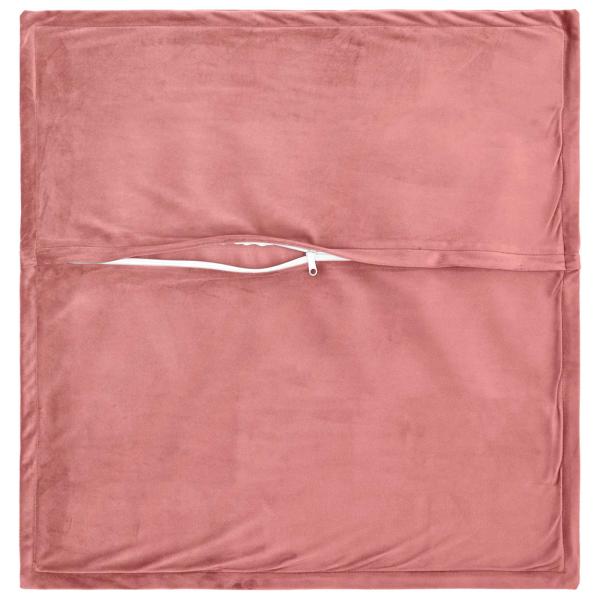 Kissen mit Kissen HOUTEN 2 Stk. Rosa Samt