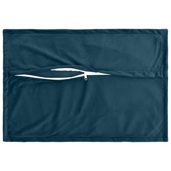Kissen mit Kissen HOUTEN 6 Stk. Blau Samt